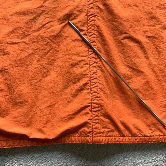 Eileen Fisher Vibrant Orange Windbreaker women’s small petite - Picture 11 of 15